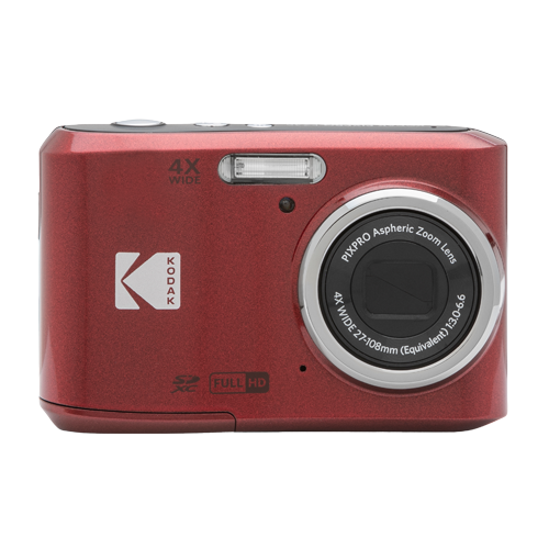 Buy KODAK PIXPRO Friendly Zoom FZ55-RD 16MP Digital Camera with 5X Optical  Zoom 28mm Wide Angle and 2.7 LCD Screen (Red) Online at Low Prices in  India 