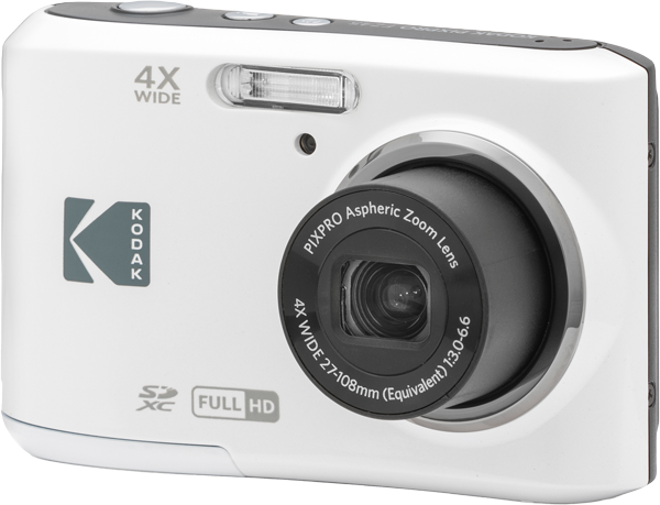 Used KODAK PIXPRO FZ55 Friendly Zoom Digital Camera, Red FZ55-RD