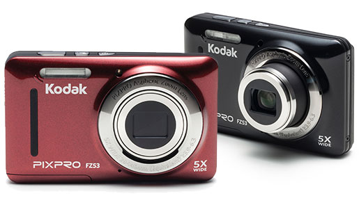 Kodak Digital Cameras | FZ53 | 16MP, 5x zoom, HD Video, Panorama