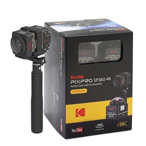 SP360 4K Dual Pro Pack | KODAK PIXPRO Digital Cameras