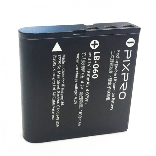  Kastar 1-Pack Battery Replacement for Kodak LB-060 LB060 Battery,  Kodak PixPro AZ522, PixPro AZ525, PixPro AZ526, PixPro AZ527, PixPro AZ528  Camera, Minolta MN53Z 16MP FHD Wi-Fi Bridge Camera : Electronics